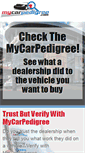 Mobile Screenshot of mycarpedigree.com